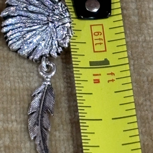 Indian chief old Mexico earrings - Picture 4 of 5
